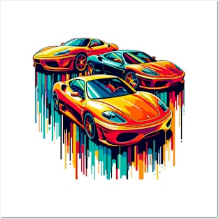 Ferrari 360 spider Posters and Art